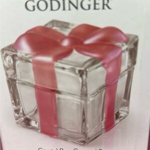 Pink Bow Crystal trinket Box